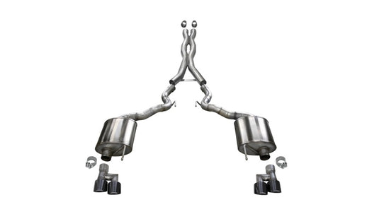 Corsa Performance 21048BLK COR Cat-Back Xtreme