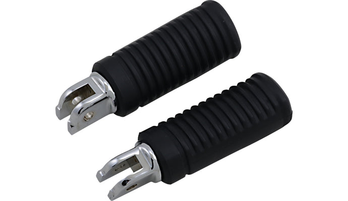 Drag Specialties 1620-1890 Rubber Driver Footpegs