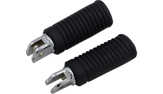 Drag Specialties 1620-1890 Rubber Driver Footpegs