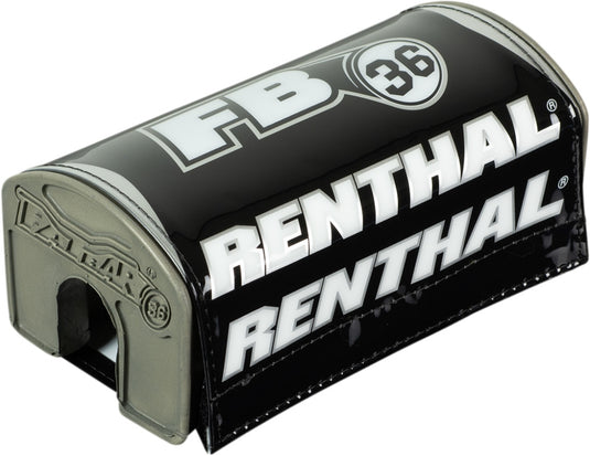 Renthal P341 Fatbar36 Pad - Black/Silver/White