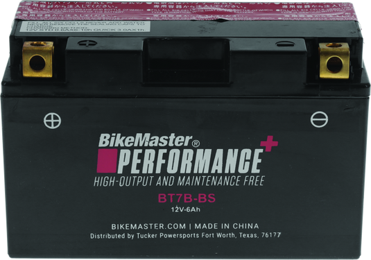 Bikemaster 781312 BKM Batteries - Maintanance Free
