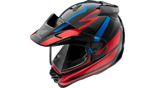 Arai Helmets XD-5 Africa Twin Helmet (Large, Red)