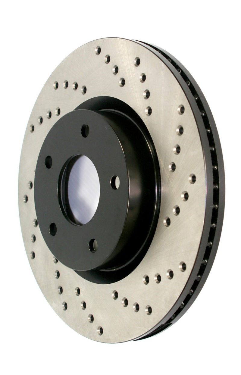 Load image into Gallery viewer, Stoptech 128.34144L ST Drilled Sport Brake Rotors
