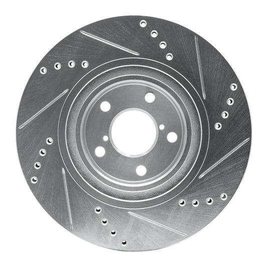 R1 Concepts 631-13034L RNC Brake Rotor - Drill & Slot