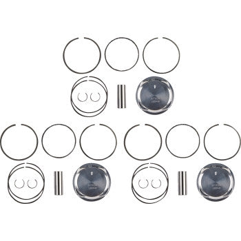 Wossner K8978DA-3 Piston Kit for 4 Stroke - 79.95mm