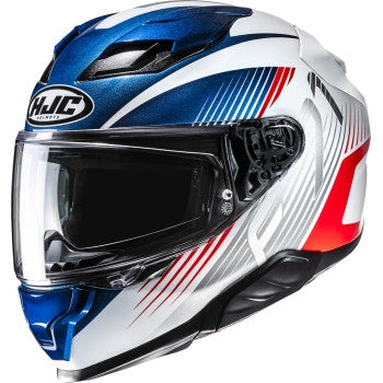 Hjc F71 Catos Helmet (Large, Blue/Red (MC-21))
