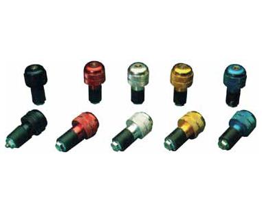 Emgo 23-96468 Anti-Vibration Bar Ends - Carbon Look