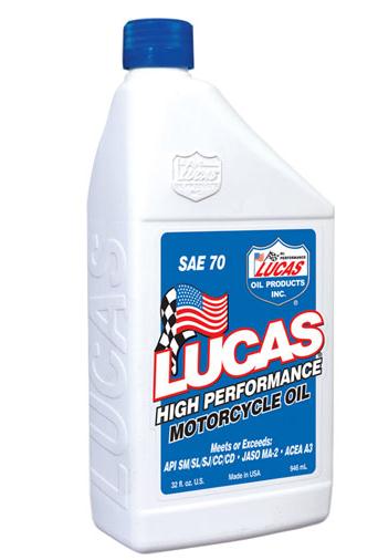 Lucas Oil 10712 High Performance Oil - 0W50 - 1qt.
