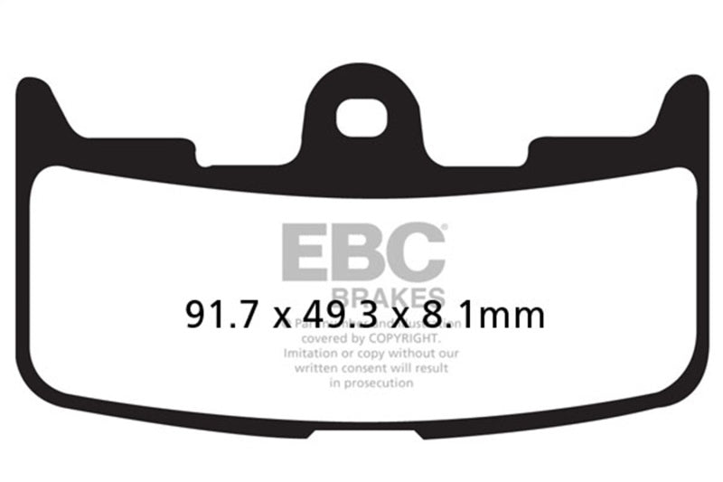 Load image into Gallery viewer, Ebc Powersports FA345HH EBC HH Sintered Brake Pads
