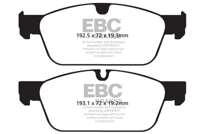 Ebc DP62156 EBC Greenstuff Brake Pad Sets
