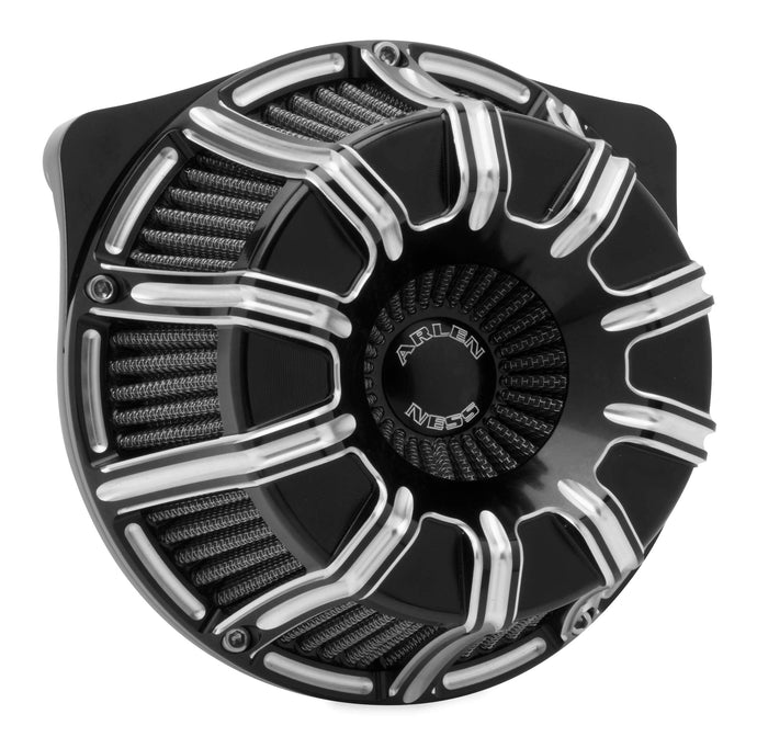 Arlen Ness 18-947 Inverted Series Air Cleaner Kit - 10-Gauge - Black