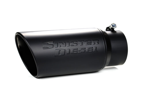 Sinister Diesel SD-4-5-BLK SIN Exhaust Tips