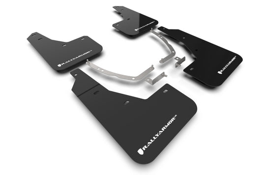 Rally Armor MF87-UR-BLK-WH RAL UR Blk Flap/Wht Logo