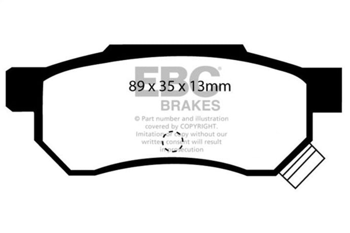 Ebc DP2642/2 EBC Greenstuff Brake Pad Sets