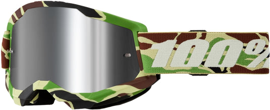 War Camo / Mirror Silver Lens