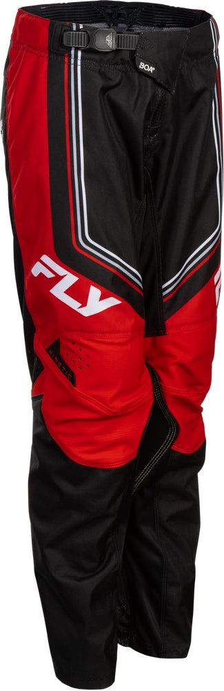 Load image into Gallery viewer, Fly Racing Kinetic DBK Youth Pants (Large, Black/Red/White)
