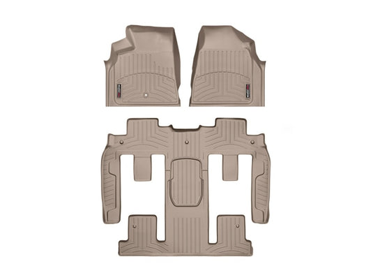 Weathertech 452511-451114 WT FloorLiner - Rear - Tan