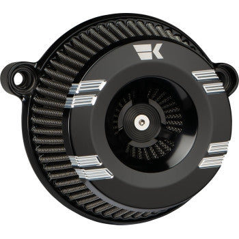 Khrome Werks 250200 Instigator Air Cleaner - Klassic - Black