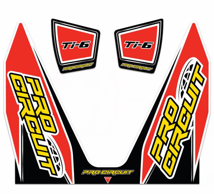 Pro Circuit DC14TI6-CRF Ti-6 Exhaust Decal