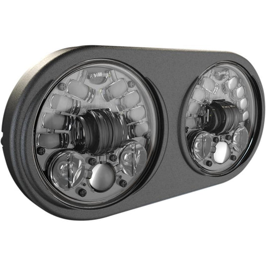 J.W. Speaker 0555131 5.75in. 8692 LED Adaptive 2 Headlight - Black