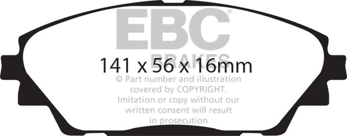 Ebc DP22185 EBC Greenstuff Brake Pad Sets