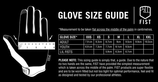 Fist Handwear Baxter Maiwald Soaring Eagle Gloves (Small, Black/White)