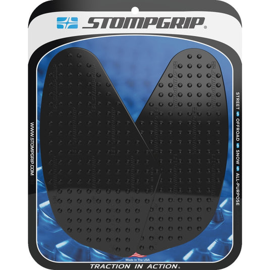 Stompgrip 55-10-0209B Volcano Profile Traction Tank Grip - Street - Black
