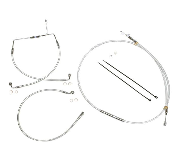 Magnum 387304 Sterling Chromite II Handlebar Installation Kit for 10in. Ape