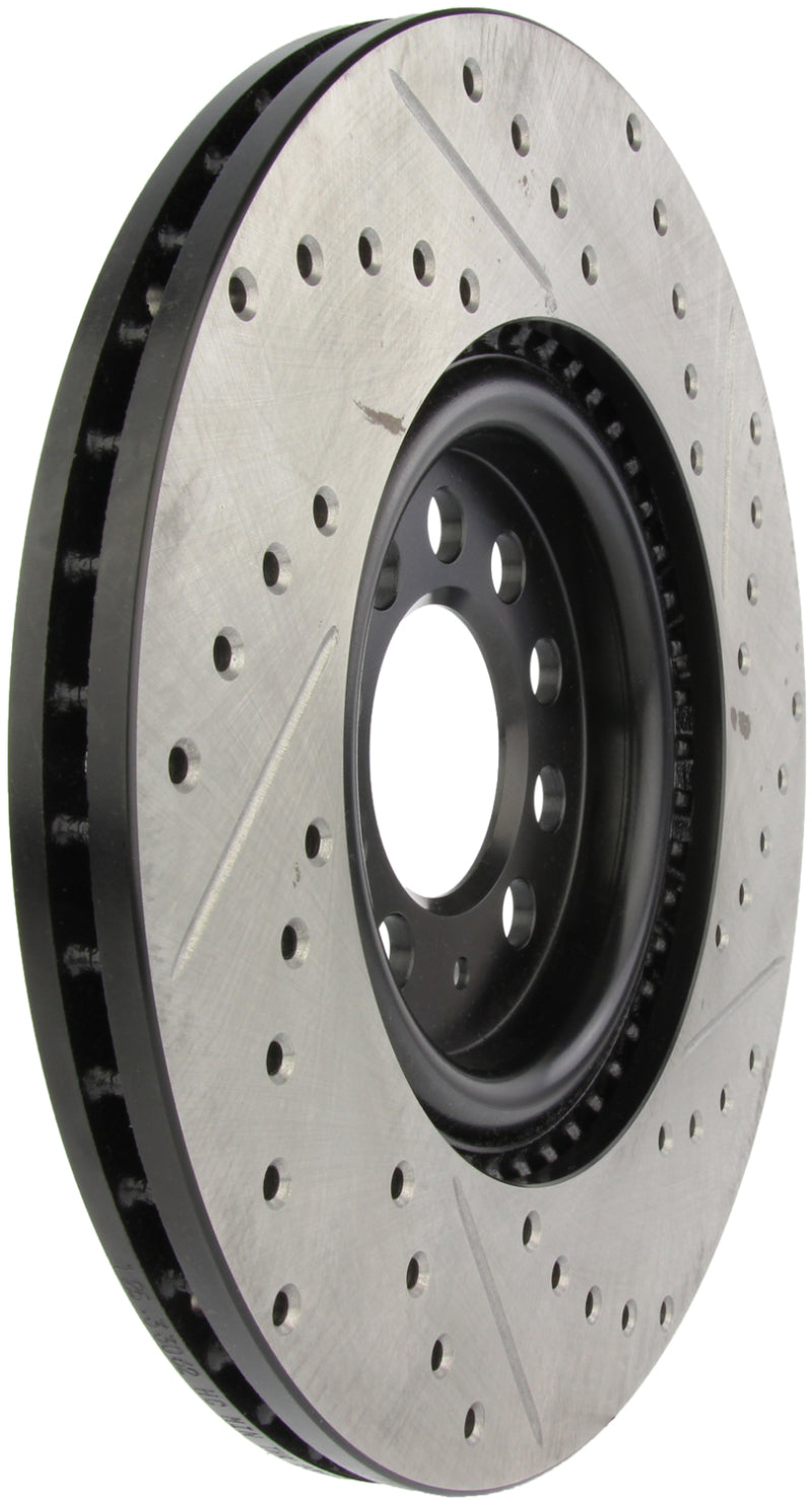 Load image into Gallery viewer, Stoptech 127.33062R ST Slot &amp; Drill Brake Rotors
