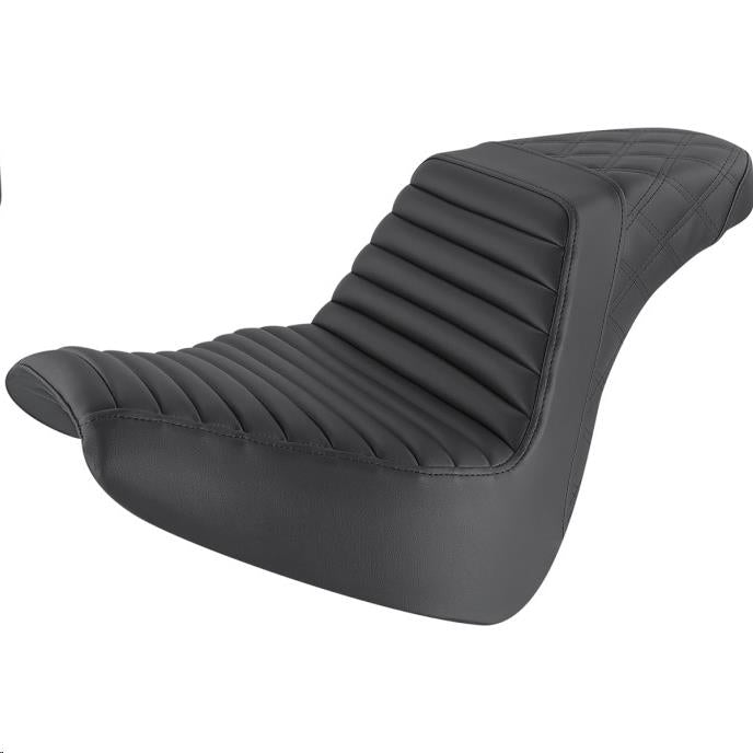 Saddlemen 818-31-176 Step-Up Front TR/Rear LS Seat - Black