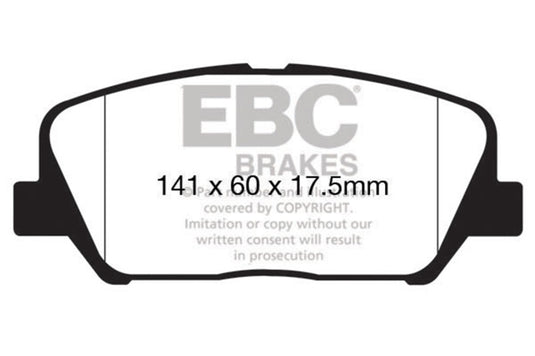 Ebc DP32172C EBC Redstuff Brake Pad Sets