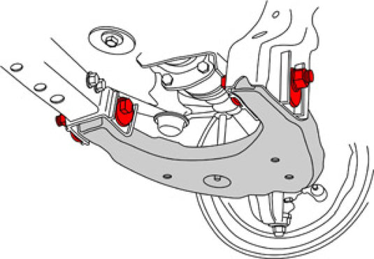 Spc Performance 25425 SPC Camber Bolt Kit