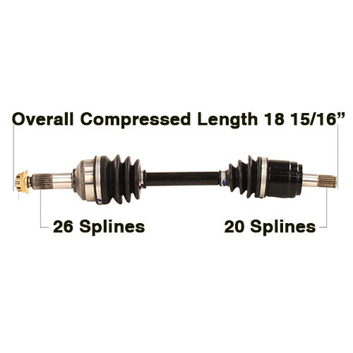 Tytaneum HON-7054 OE Style CV Axle