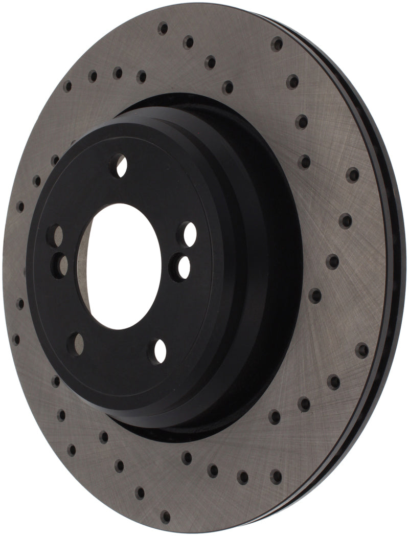 Load image into Gallery viewer, Stoptech 128.34054R ST Drilled Sport Brake Rotors
