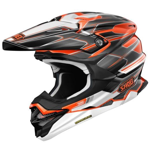 Load image into Gallery viewer, Shoei VFX-EVO Sparkle Helmet (Medium, Orange (TC-8))
