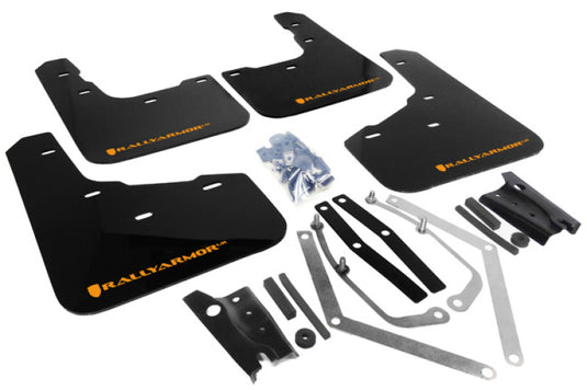 Rally Armor MF29-UR-BLK/OR RAL UR Blk Flap/Orange Logo