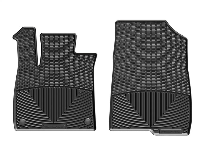 Weathertech W473 WT Rubber Mats - Front - Blk