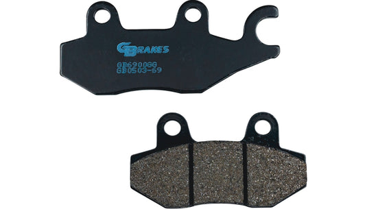 Gbrakes GB0503-69 Semi Metallic Brake Pads - Front/Front Right/Rear/Rear Right