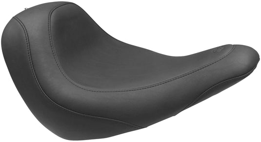 Mustang 75724 Wide Tripper Solo Seat - Smooth - Black
