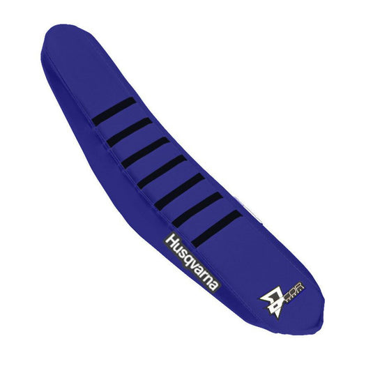 Dcor 30-70-500 Seat Cover - Blue Sides - Blue Top with Black Ribs