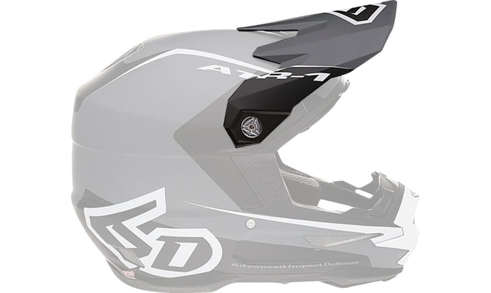 6D Visor for ATR-1 Helmet - Stealth White