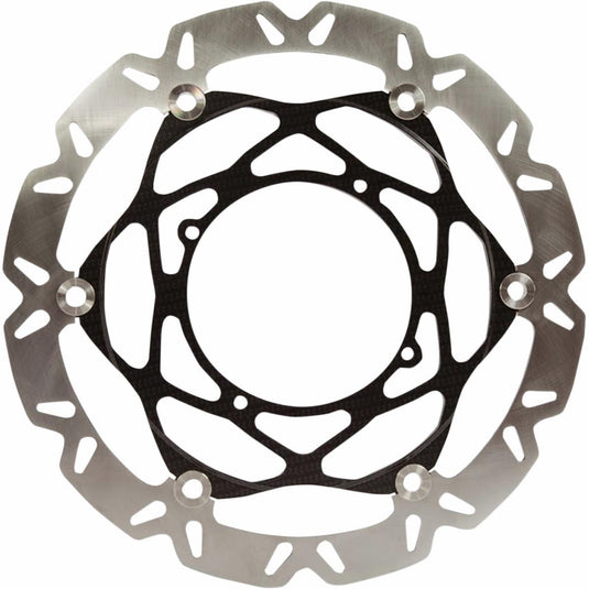Ebc SMX6184K9 Supermoto Carbon Fiber Look Contour Brake Rotor Kit