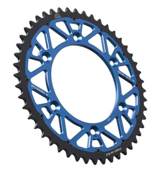 Jt Sprockets JTX897.48BLU Twinstar Rear Sprocket - 48T (Blue)