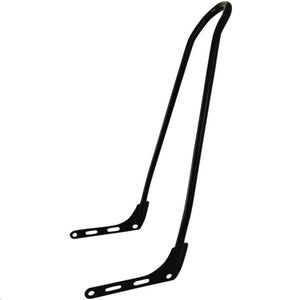 Motherwell MWL-156T-18-MB One-Piece Sissy Bars - 25in. - Matte Black