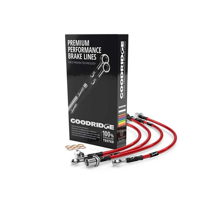 Goodridge 30008-RD GR G-Stop Brake Line Kits