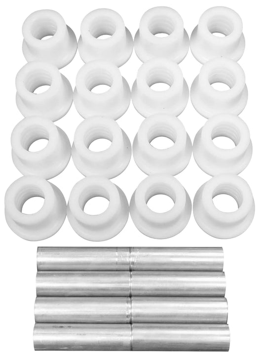 Modquad CA-AR-X3 A-Arm Bushings - Black Delrin - 24 Pcs.