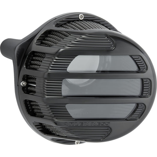 Arlen Ness 600-247 Sidekick Air Cleaner - Black Anodized