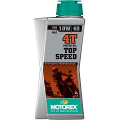 Motorex 308271 Top Speed 4T Oil - 10W40 - 1L.