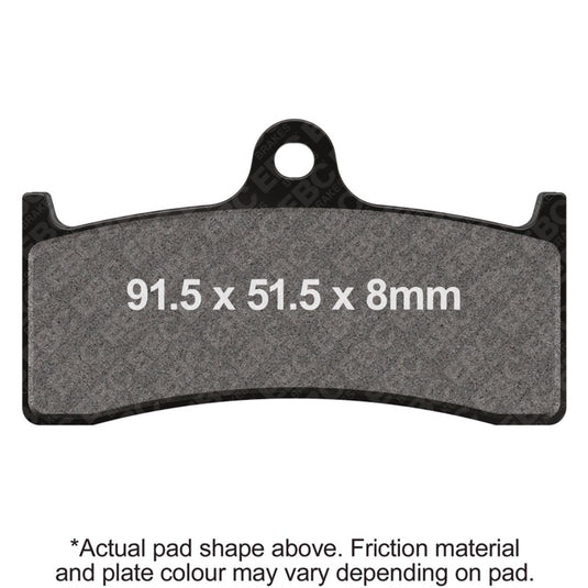 Ebc Powersports FA424HH EBC HH Sintered Brake Pads