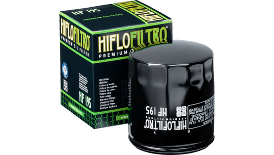 Hiflo HF195 Premium Oil Filter - Black